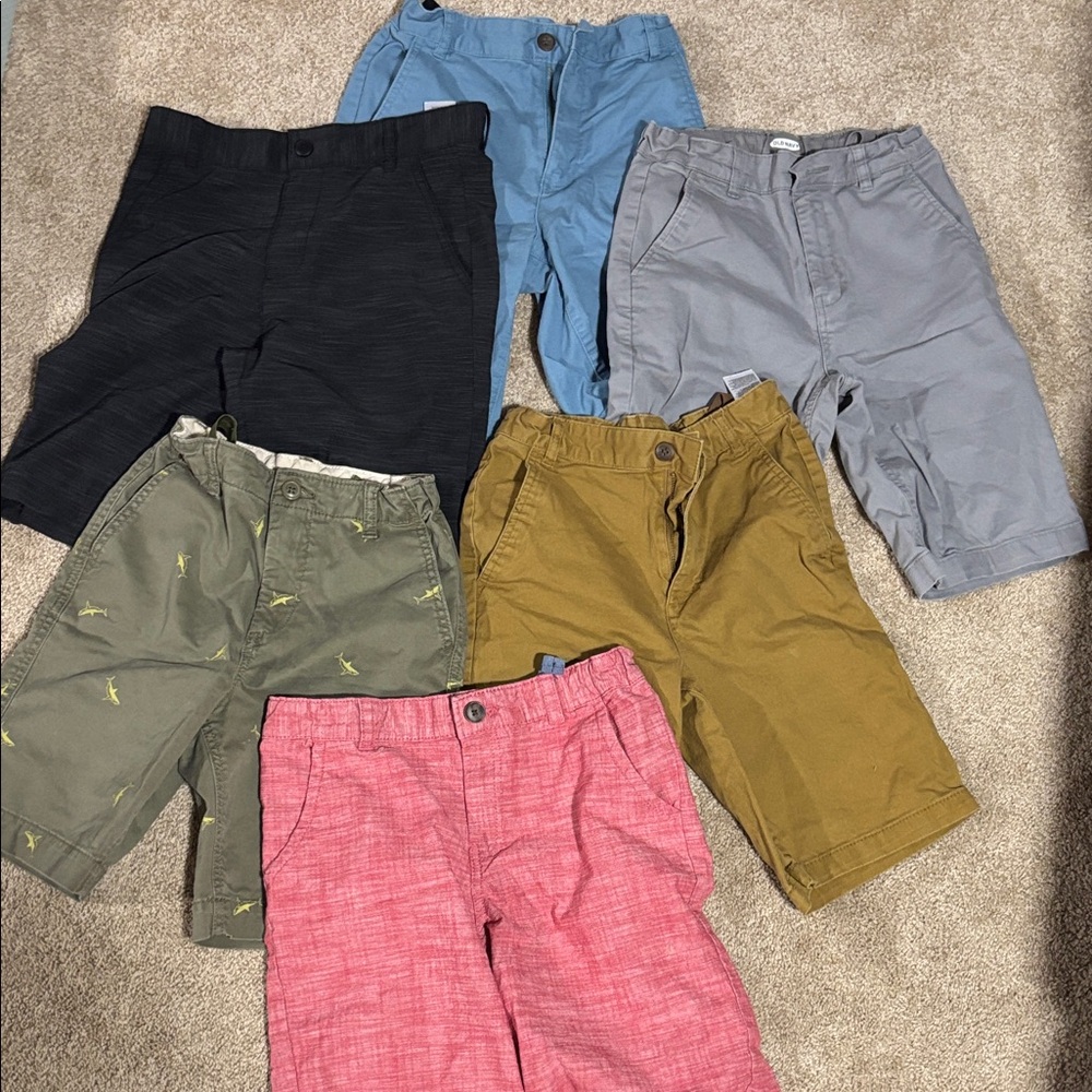 6 pairs of boys shorts, youth 14